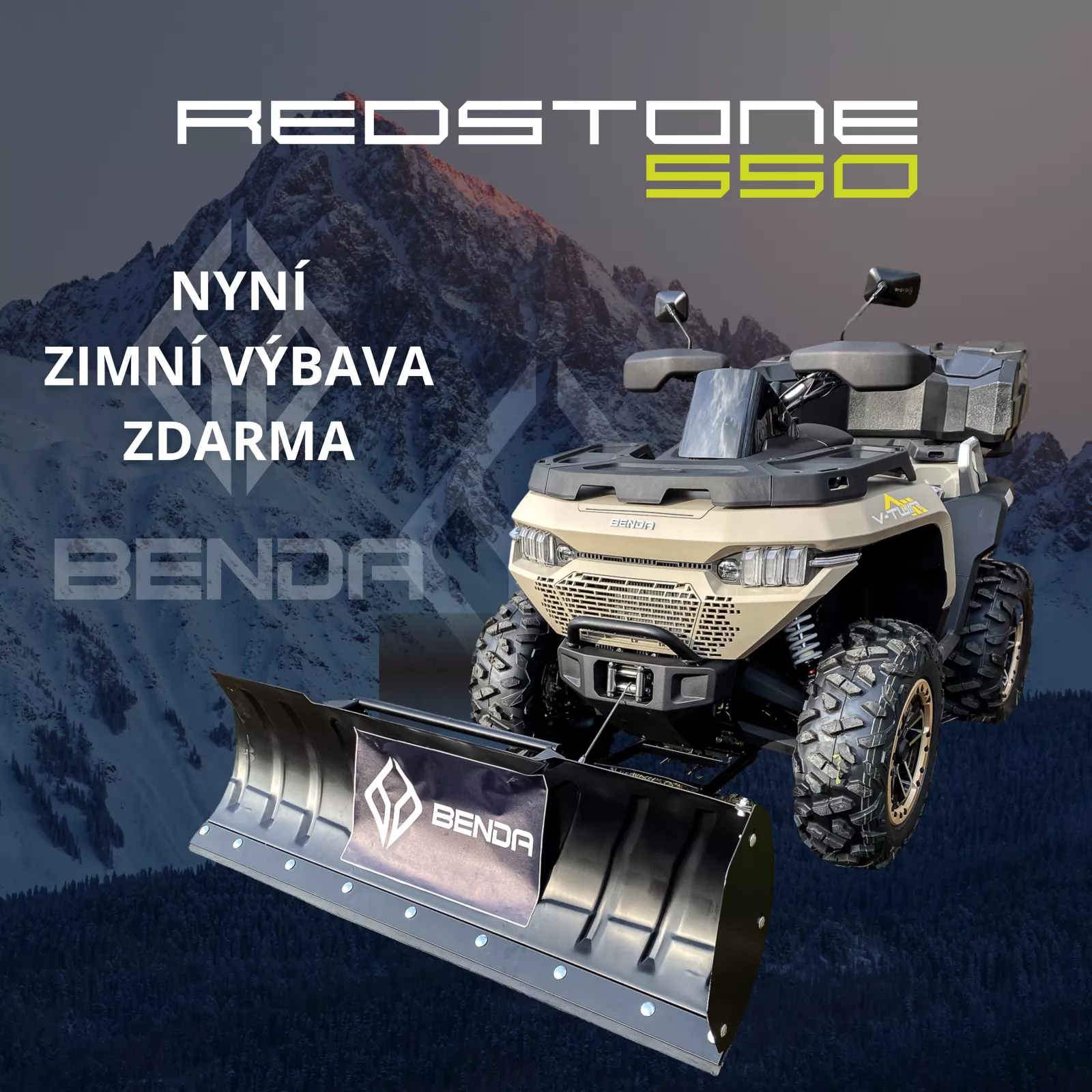 BENDA - ZIMNÍ VÝBAVA