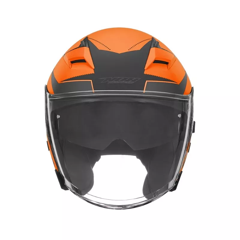 přilba N127 FUSION, NOX oranžová fluo vel. XL