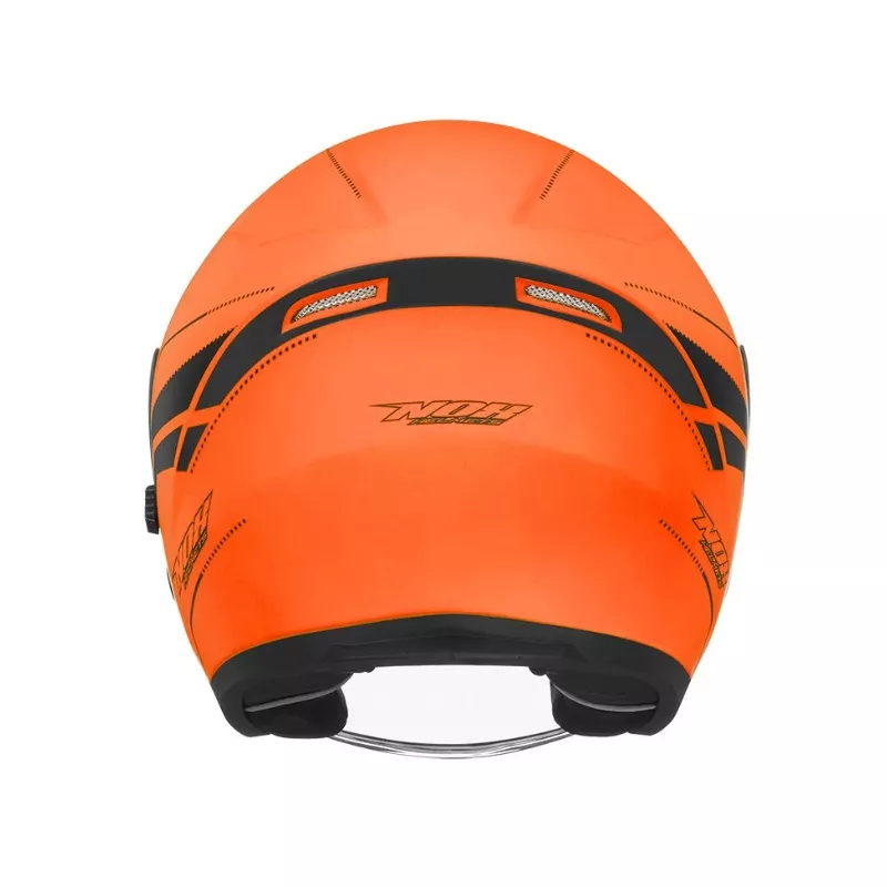 přilba N127 FUSION, NOX oranžová fluo vel. XL