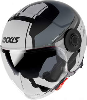 Otevřená helma AXXIS RAVEN SV ABS milano matt white