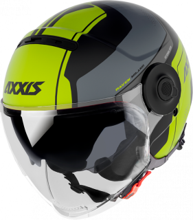 Otevřená helma AXXIS RAVEN SV ABS milano matt fluor yellow