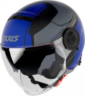 Otevřená helma AXXIS RAVEN SV ABS milano matt blue